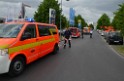Schwerer Bus Unfall Koeln Porz Gremberghoven Neuenhofstr P057
